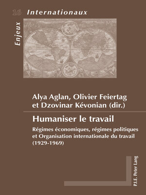 cover image of Humaniser le travail